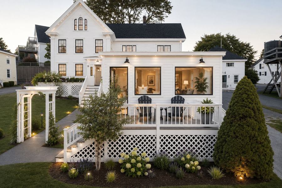 Valerie's Inn, Boothbay Harbor, vision rendering